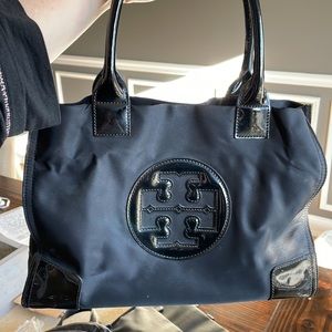Tory Burch Coated Canvas Tote Purse or Handbag